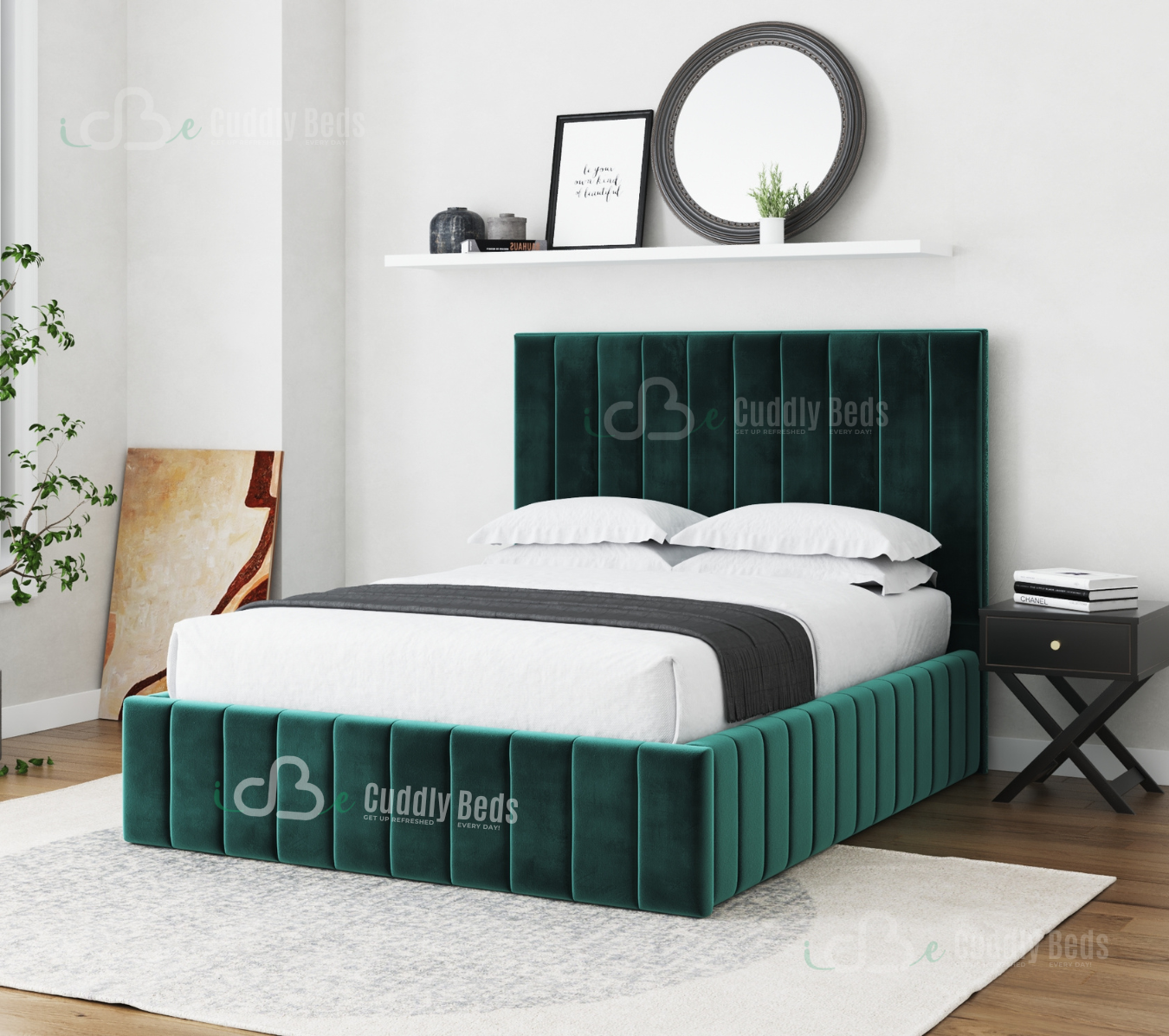 Talullah Upholstered Bed Frame With Storage Options