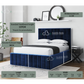 Livy Upholstered Bed Frame With Storage Options