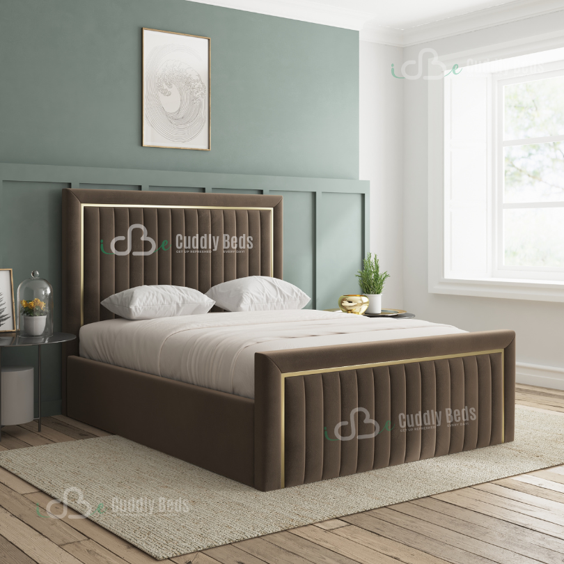 Lilian Upholstered Bed Frame With Storage Options