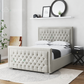 Derry Chesterfield Upholstered Bed Frame With Storage Options