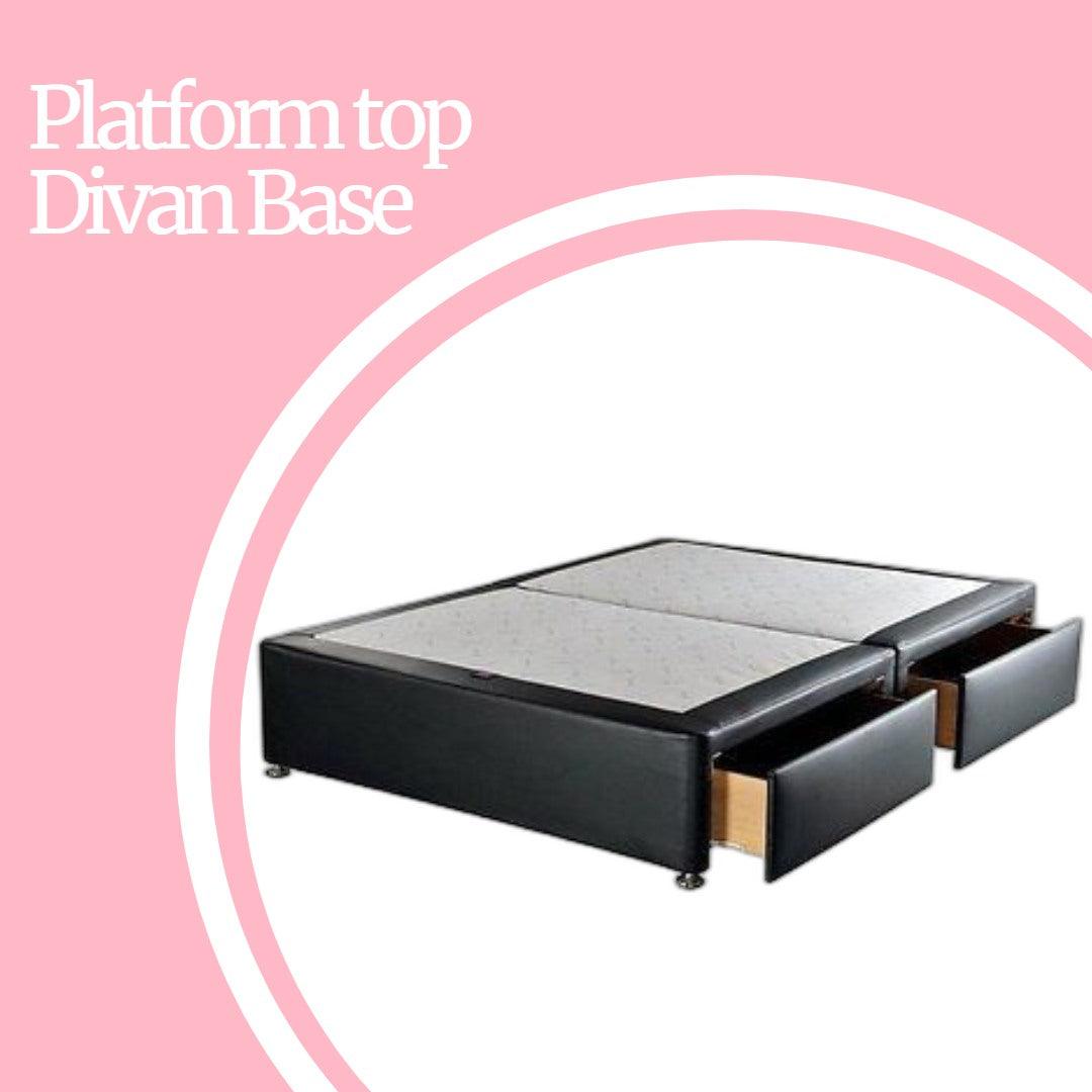 Platform Top Divan base Only - Cuddly Beds